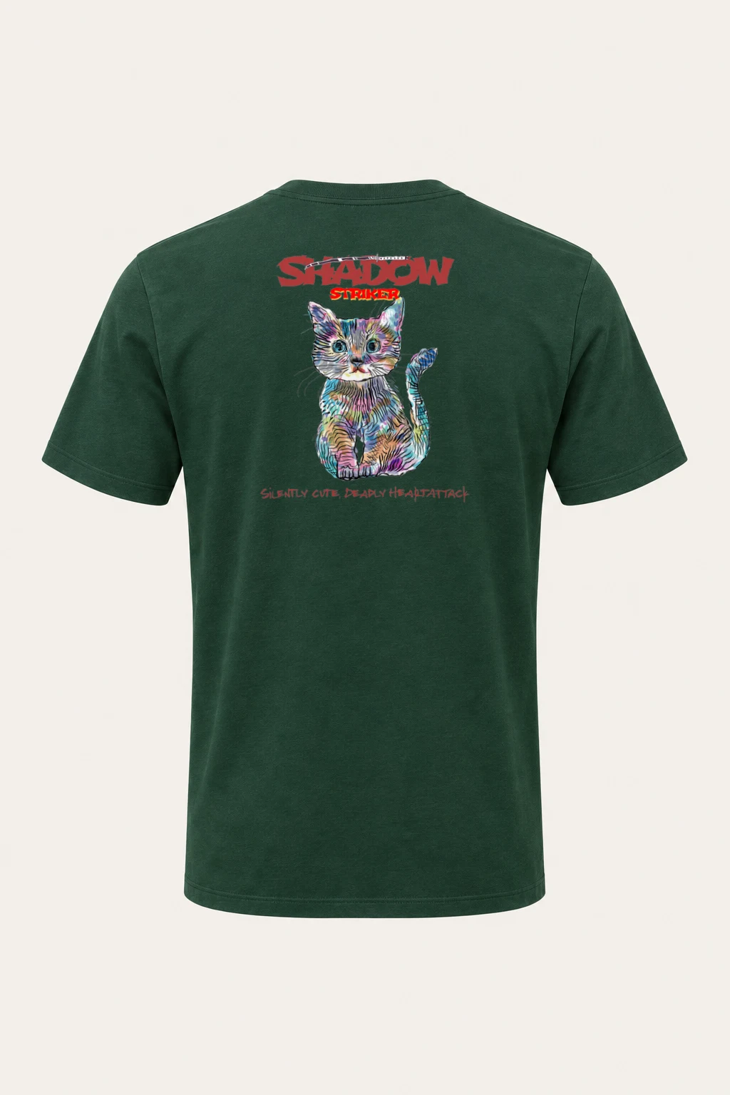 "Shadow Striker" Heavyweight Unisex Crewneck T-shirt | Gildan 5000