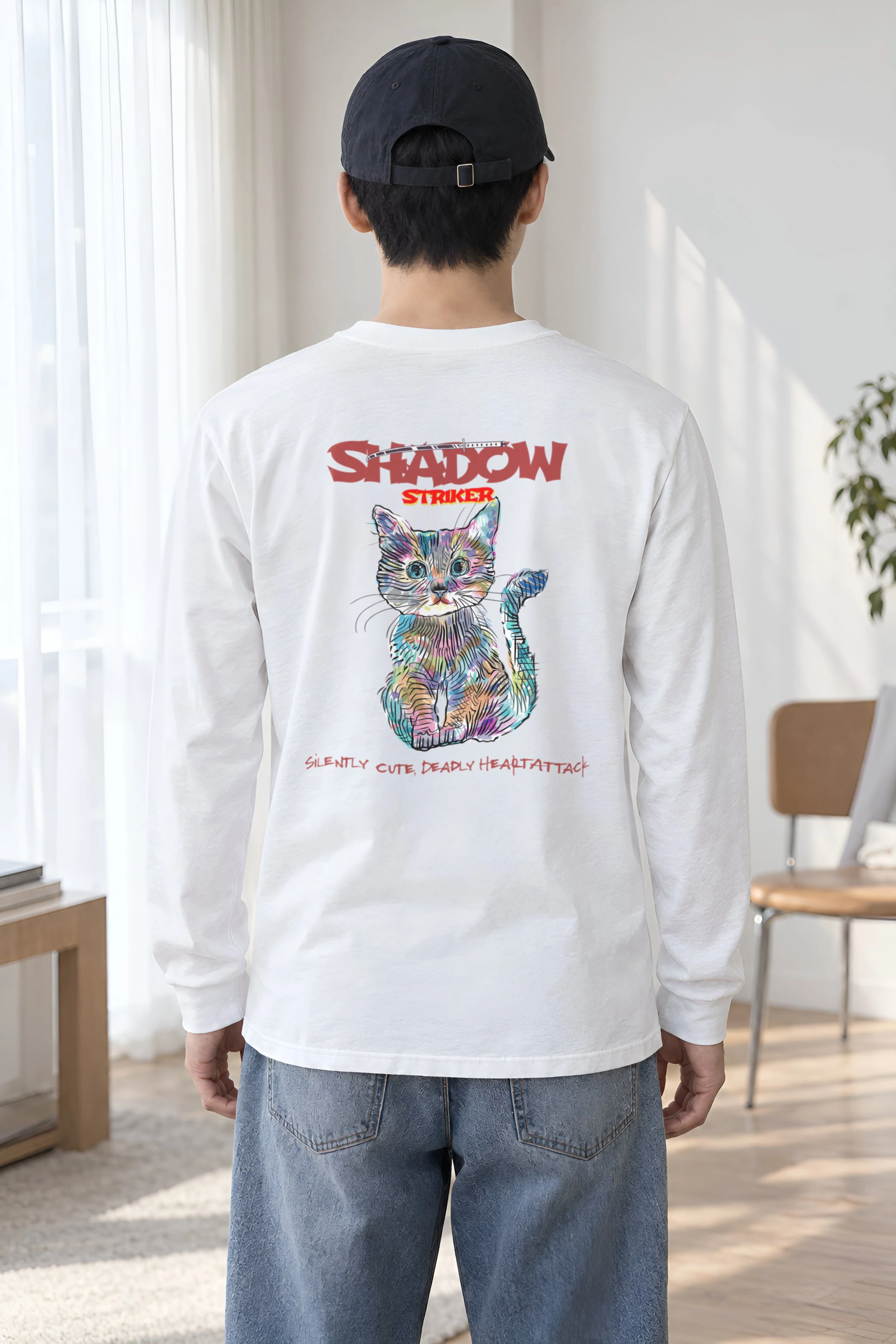 "Shadow Striker" Unisex Longsleeve T-shirt