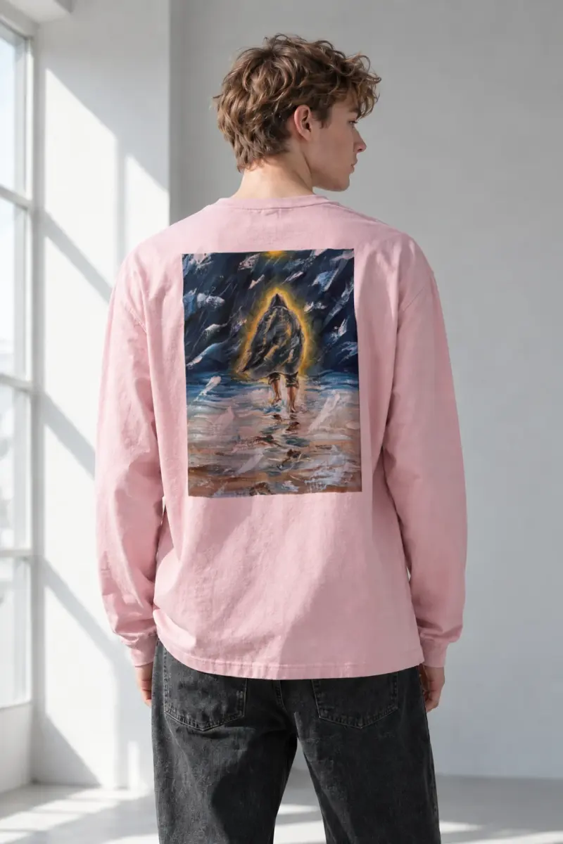“Shallow Water Halo” Unisex Longsleeve T-shirt | Gildan 2400
