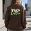"Share, Rattle, Ride" Heavy Blend Unisex Crewneck Sweatshirt | Gildan 18000