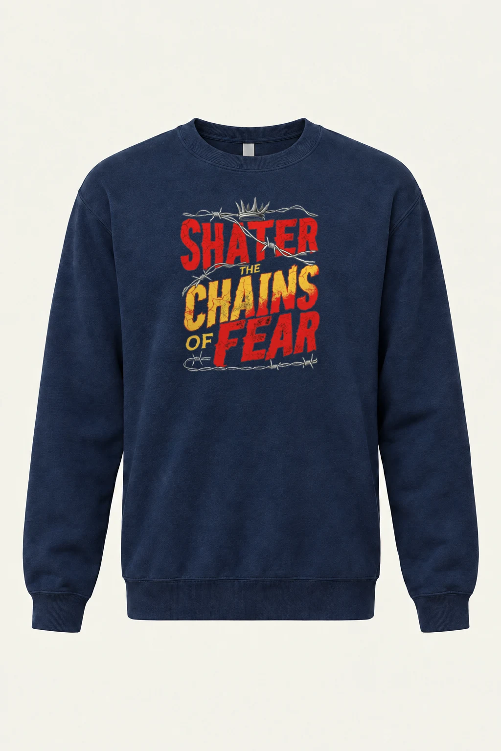 "Shatter The Chains" Heavy Blend Unisex Crewneck Sweatshirt | Gildan 18000