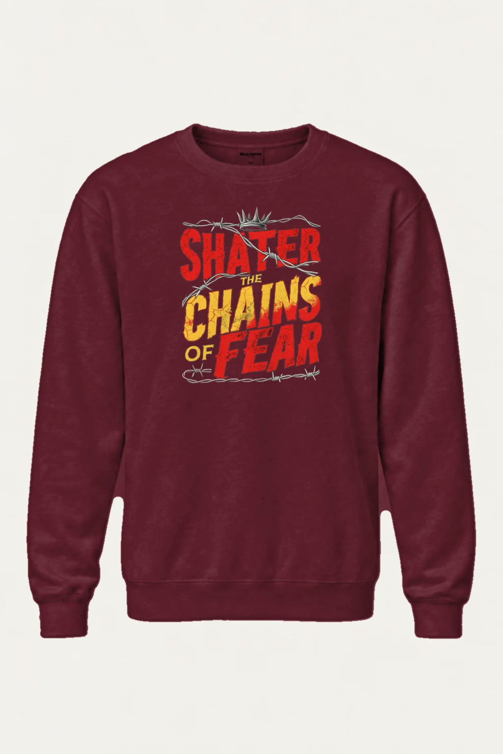 "Shatter The Chains" Heavy Blend Unisex Crewneck Sweatshirt | Gildan 18000