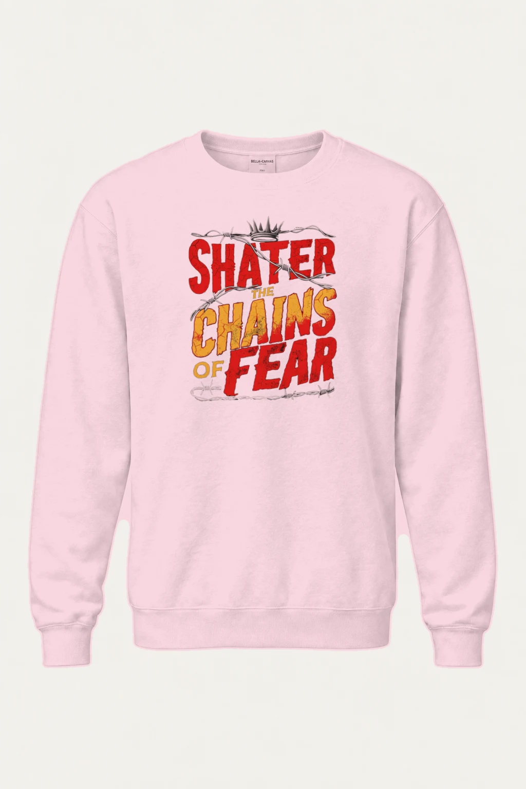 "Shatter The Chains" Heavy Blend Unisex Crewneck Sweatshirt | Gildan 18000