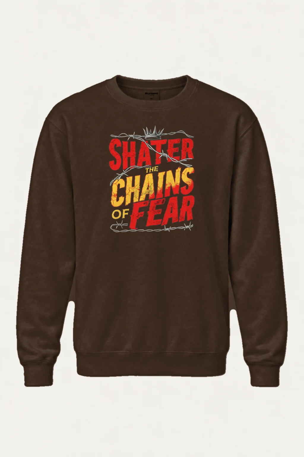 "Shatter The Chains" Heavy Blend Unisex Crewneck Sweatshirt | Gildan 18000