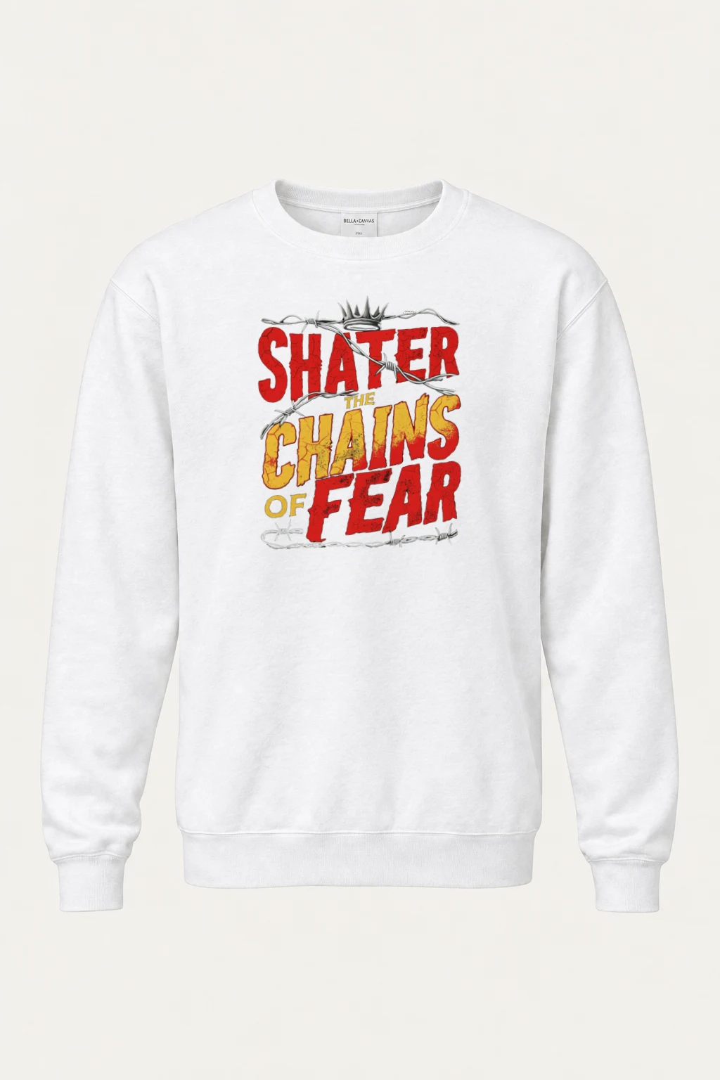 "Shatter The Chains" Heavy Blend Unisex Crewneck Sweatshirt | Gildan 18000