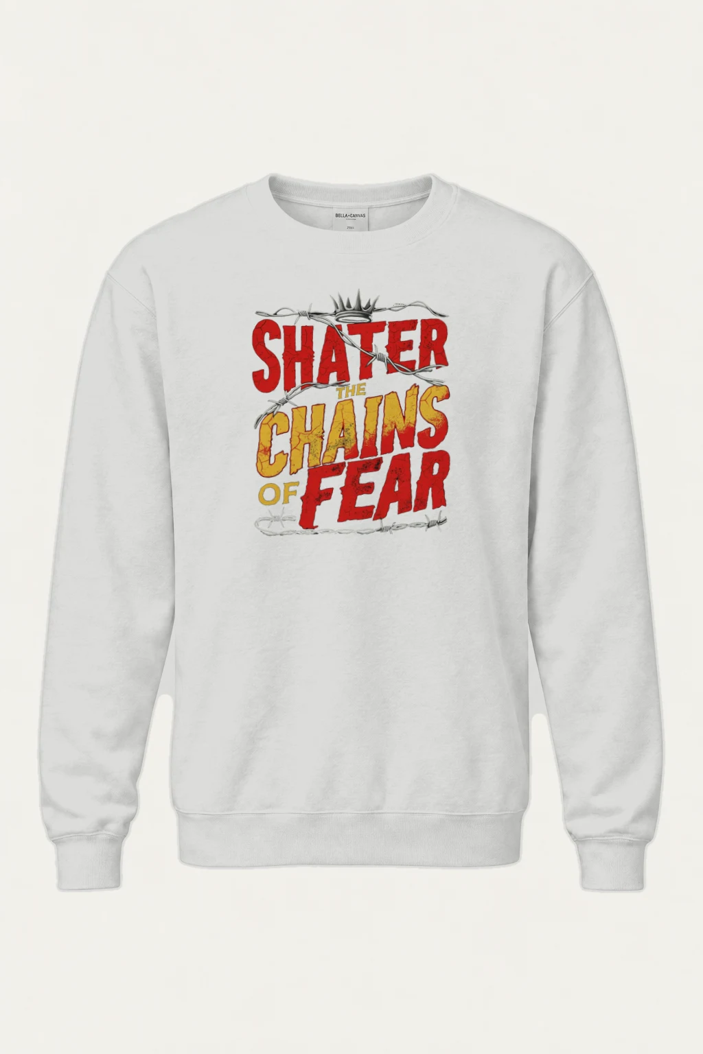 "Shatter The Chains" Heavy Blend Unisex Crewneck Sweatshirt | Gildan 18000