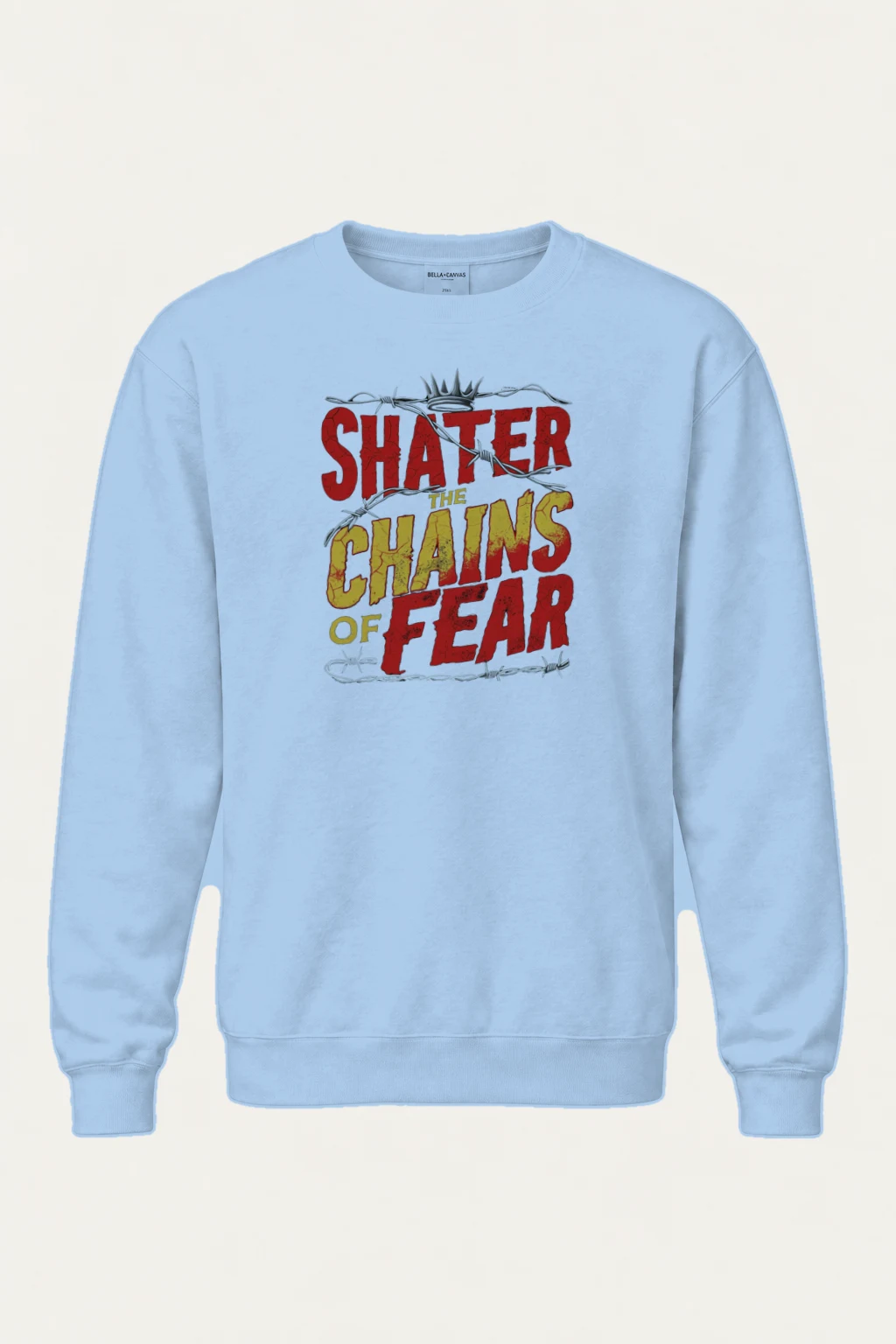 "Shatter The Chains" Heavy Blend Unisex Crewneck Sweatshirt | Gildan 18000