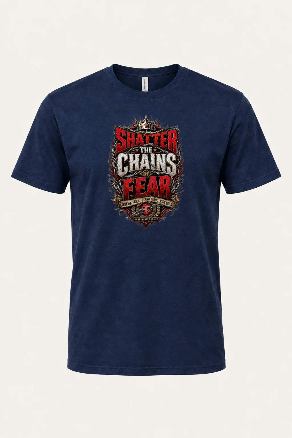"Shatter The Chains" Heavyweight Unisex Crewneck T-shirt | Gildan 5000