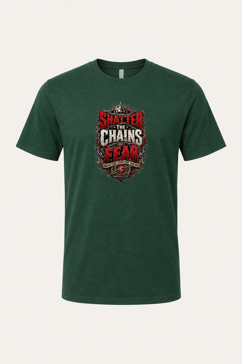 "Shatter The Chains" Heavyweight Unisex Crewneck T-shirt | Gildan 5000