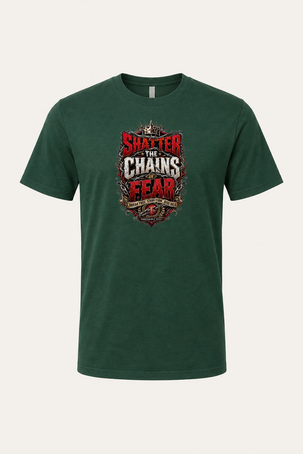 "Shatter The Chains" Heavyweight Unisex Crewneck T-shirt | Gildan 5000