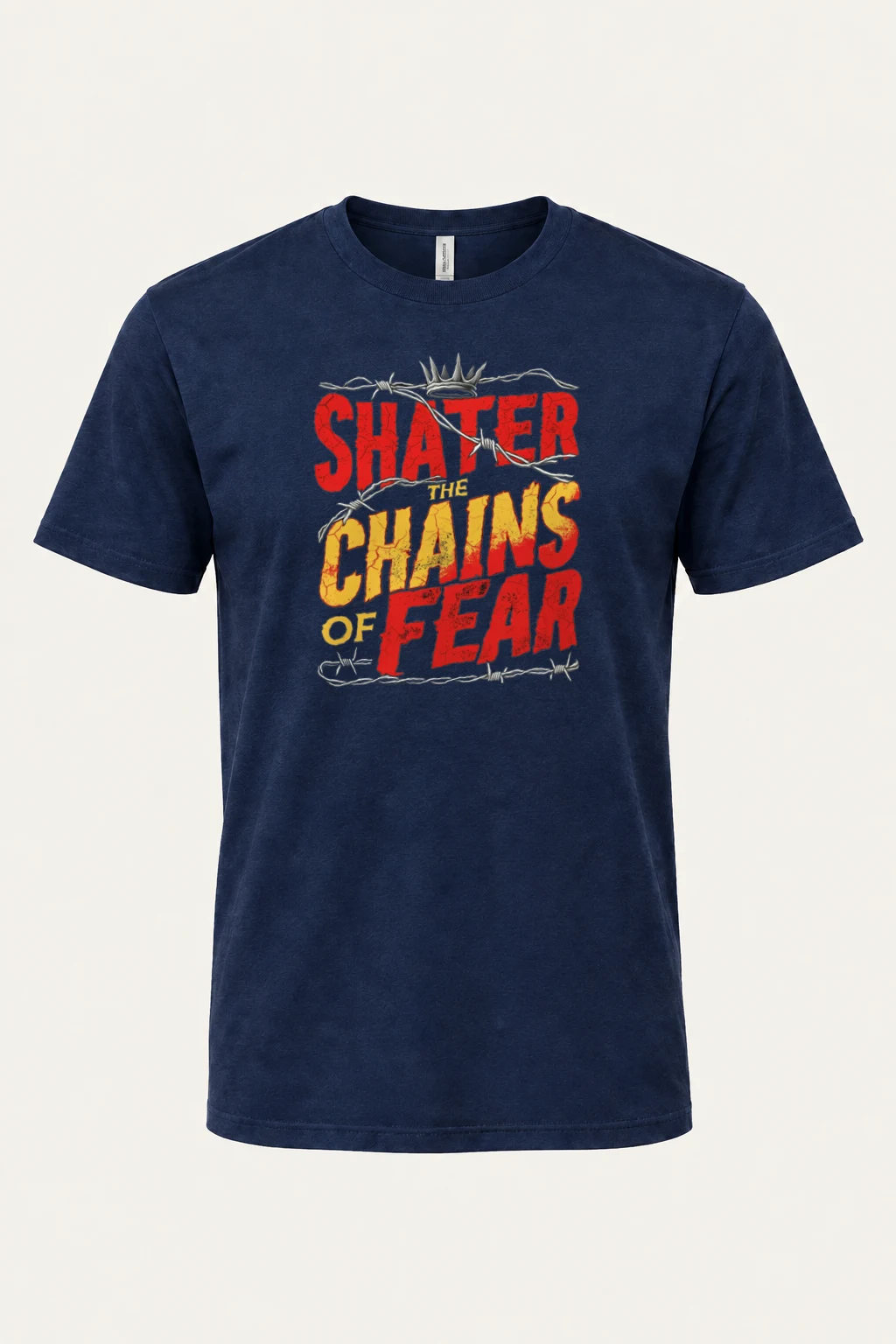 "Shatter The Chains" Heavyweight Unisex Crewneck T-shirt | Gildan 5000