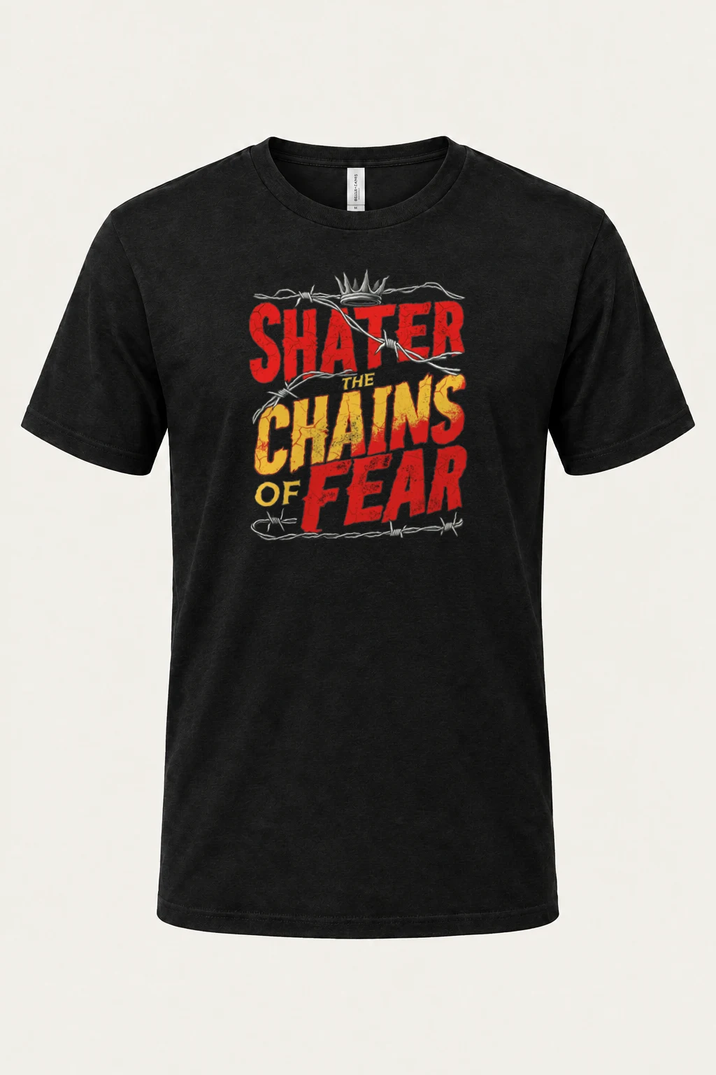 "Shatter The Chains" Heavyweight Unisex Crewneck T-shirt | Gildan 5000