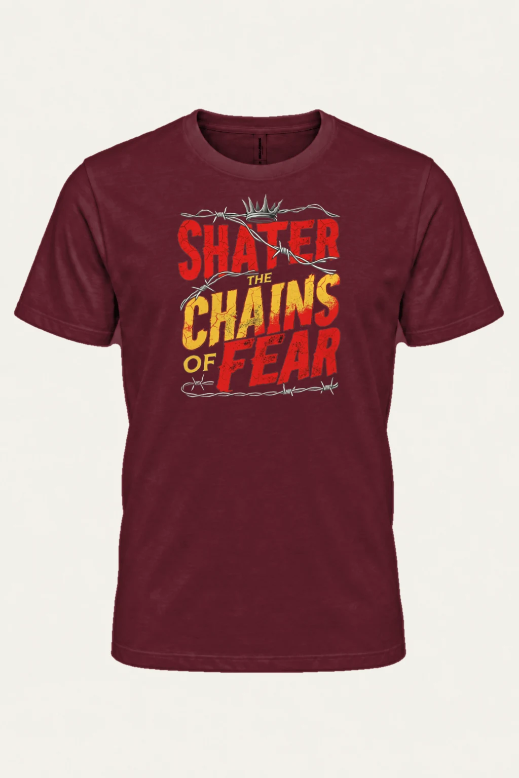 "Shatter The Chains" Heavyweight Unisex Crewneck T-shirt | Gildan 5000
