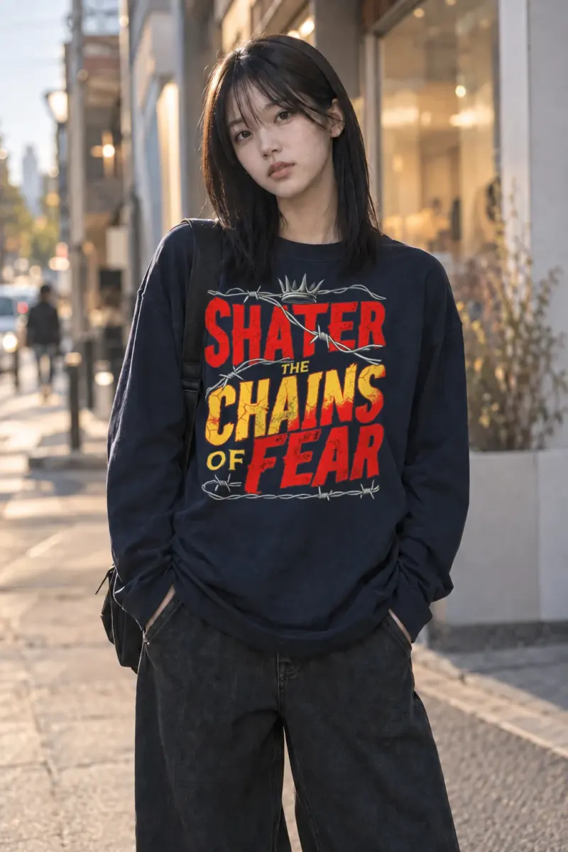 "Shatter The Chains" Unisex Longsleeve T-shirt | Gildan 2400