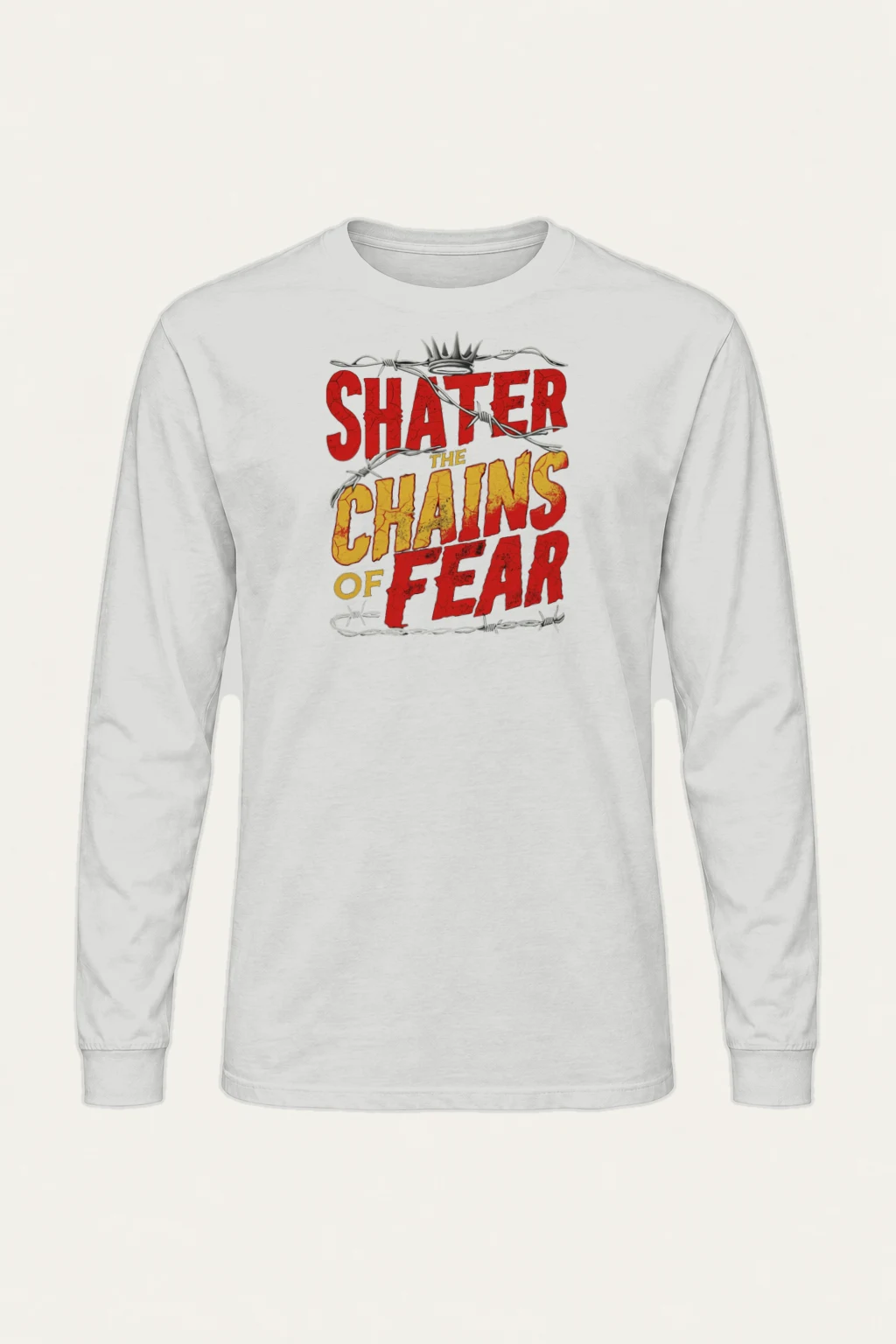 "Shatter The Chains" Unisex Longsleeve T-shirt | Gildan 2400