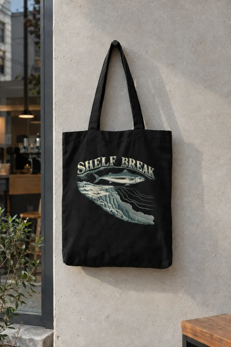 "Shelf Break" Classic Cotton Tote Bag