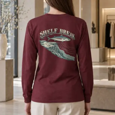 "Shelf Break" Unisex Longsleeve T-shirt | Gildan 2400