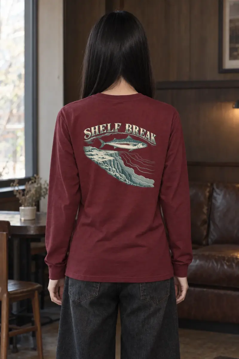 "Shelf Break" Unisex Longsleeve T-shirt