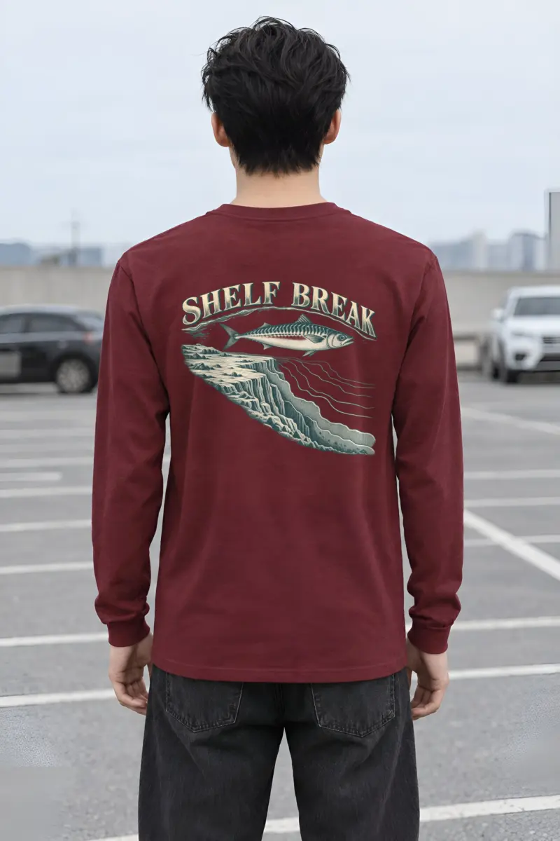 "Shelf Break" Unisex Longsleeve T-shirt