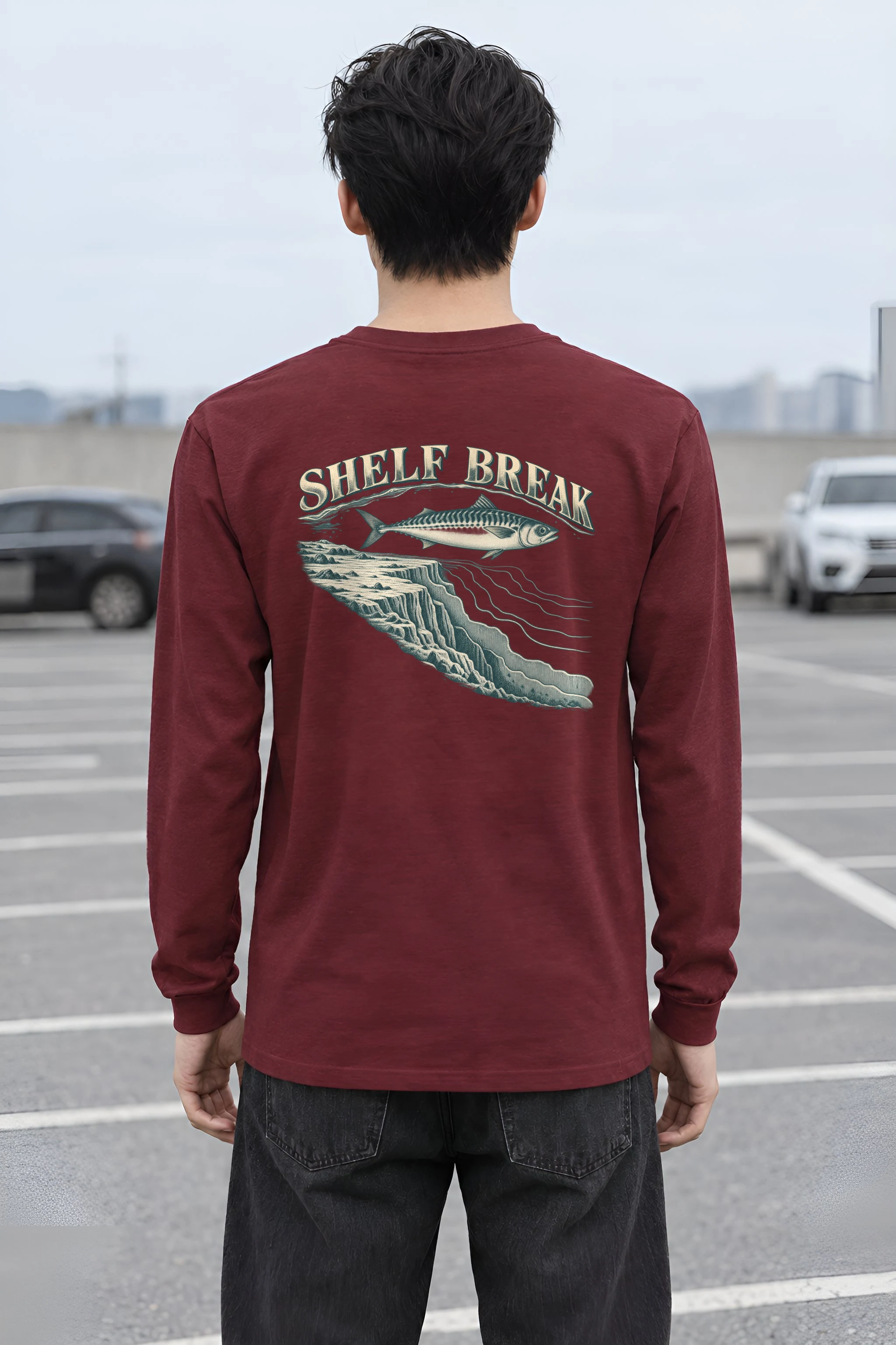 "Shelf Break" Unisex Longsleeve T-shirt