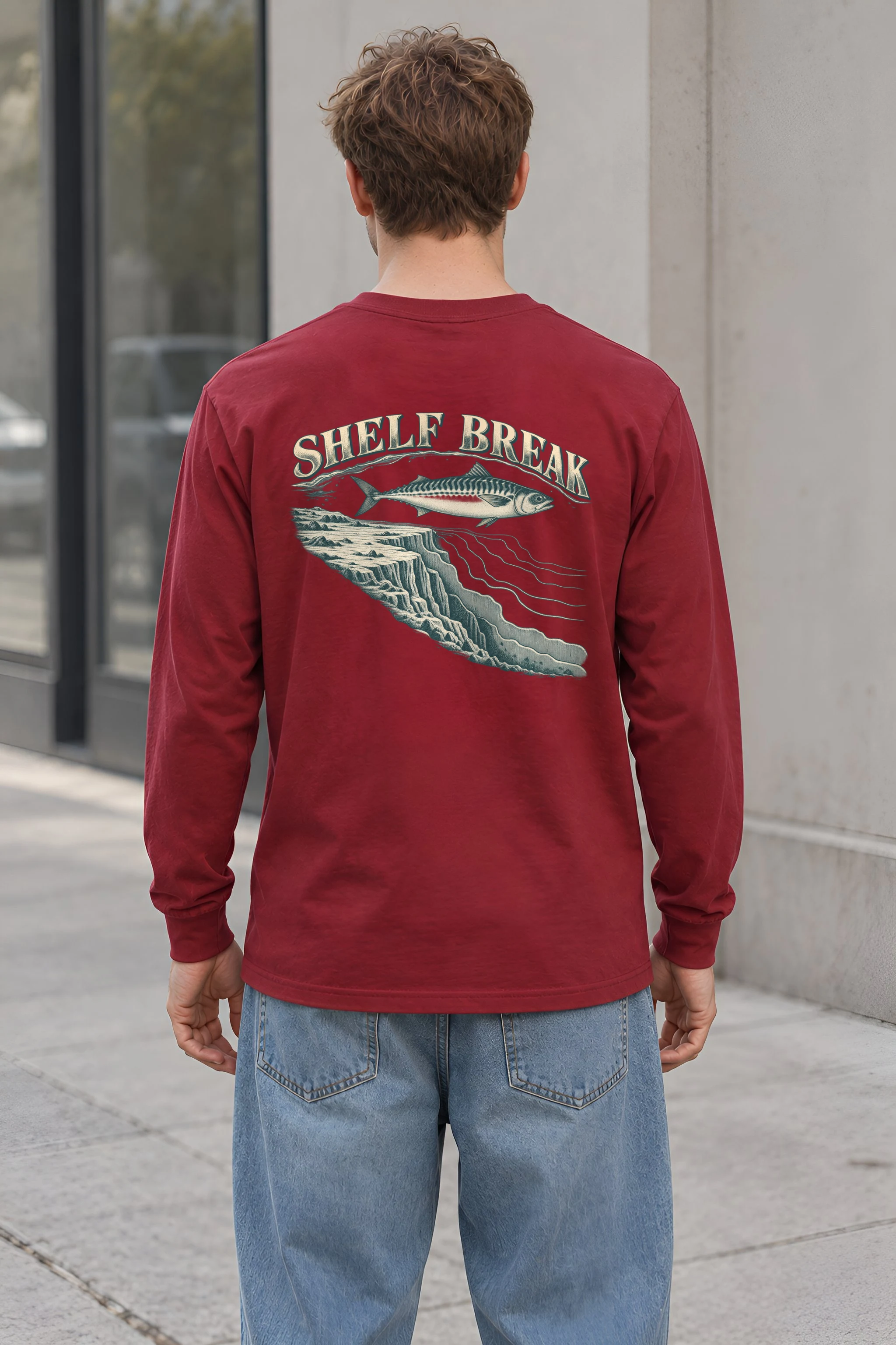 "Shelf Break" Unisex Longsleeve T-shirt