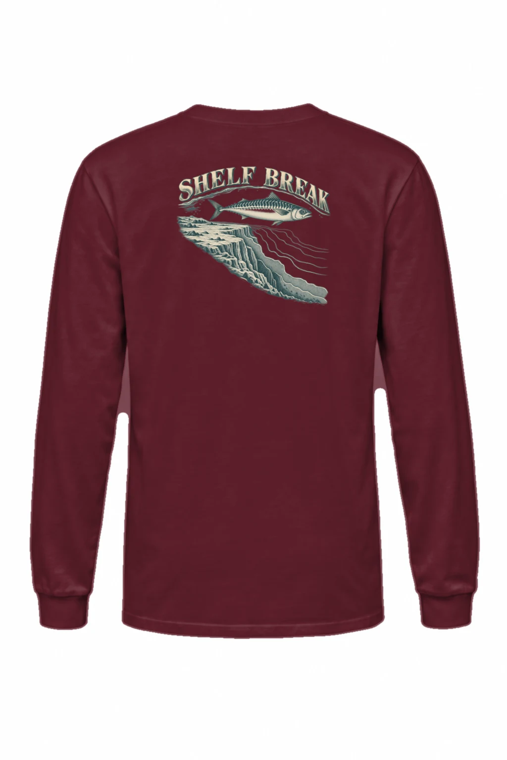 "Shelf Break" Unisex Longsleeve T-shirt | Gildan 2400