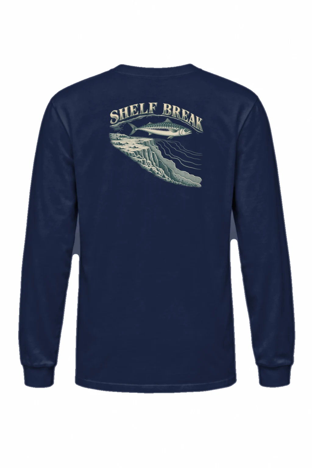 "Shelf Break" Unisex Longsleeve T-shirt | Gildan 2400