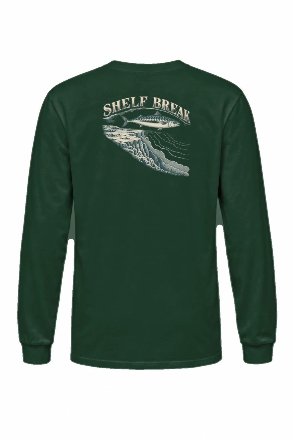 "Shelf Break" Unisex Longsleeve T-shirt | Gildan 2400