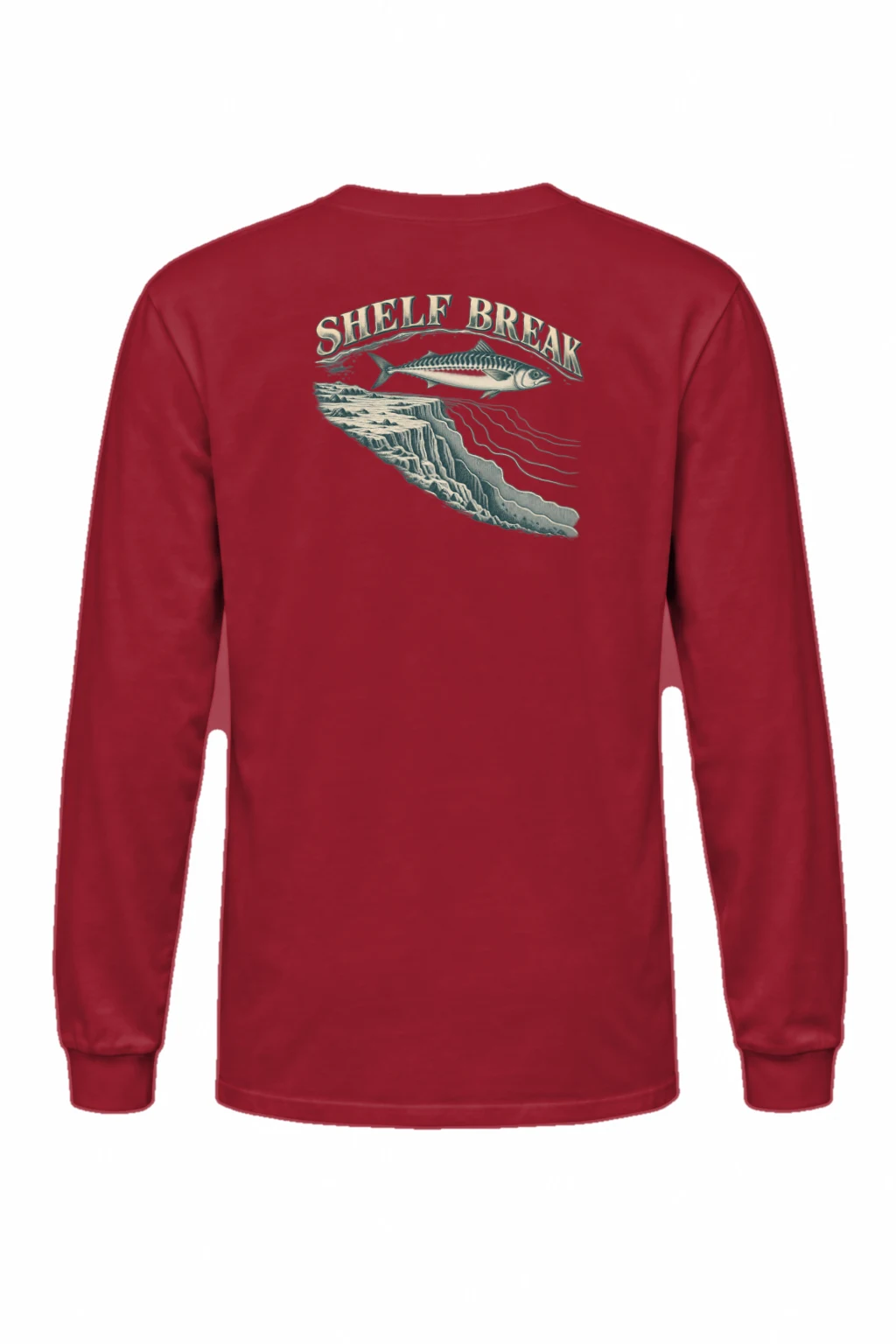 "Shelf Break" Unisex Longsleeve T-shirt | Gildan 2400