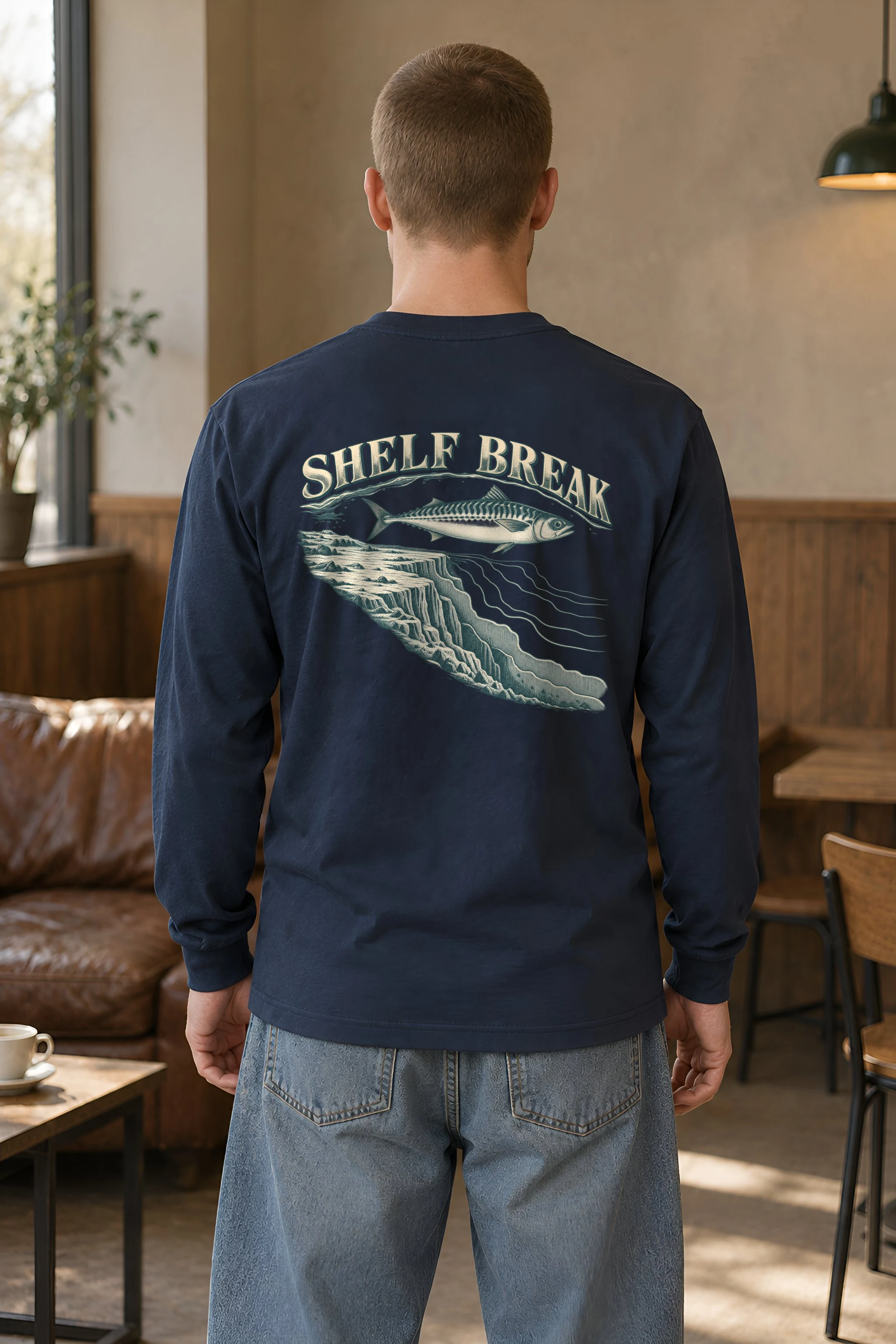 "Shelf Break" Unisex Longsleeve T-shirt