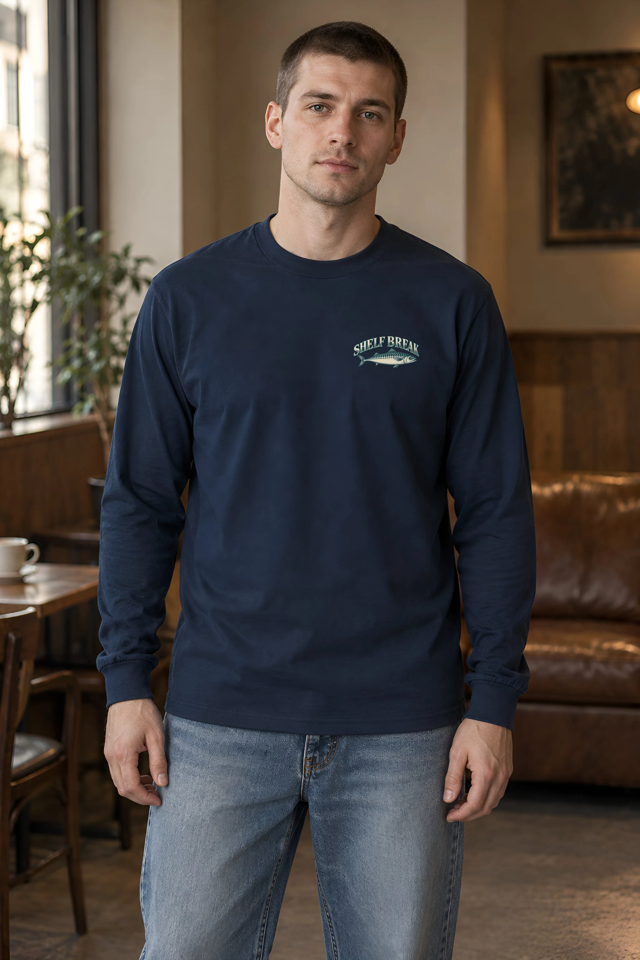 "Shelf Break" Unisex Longsleeve T-shirt