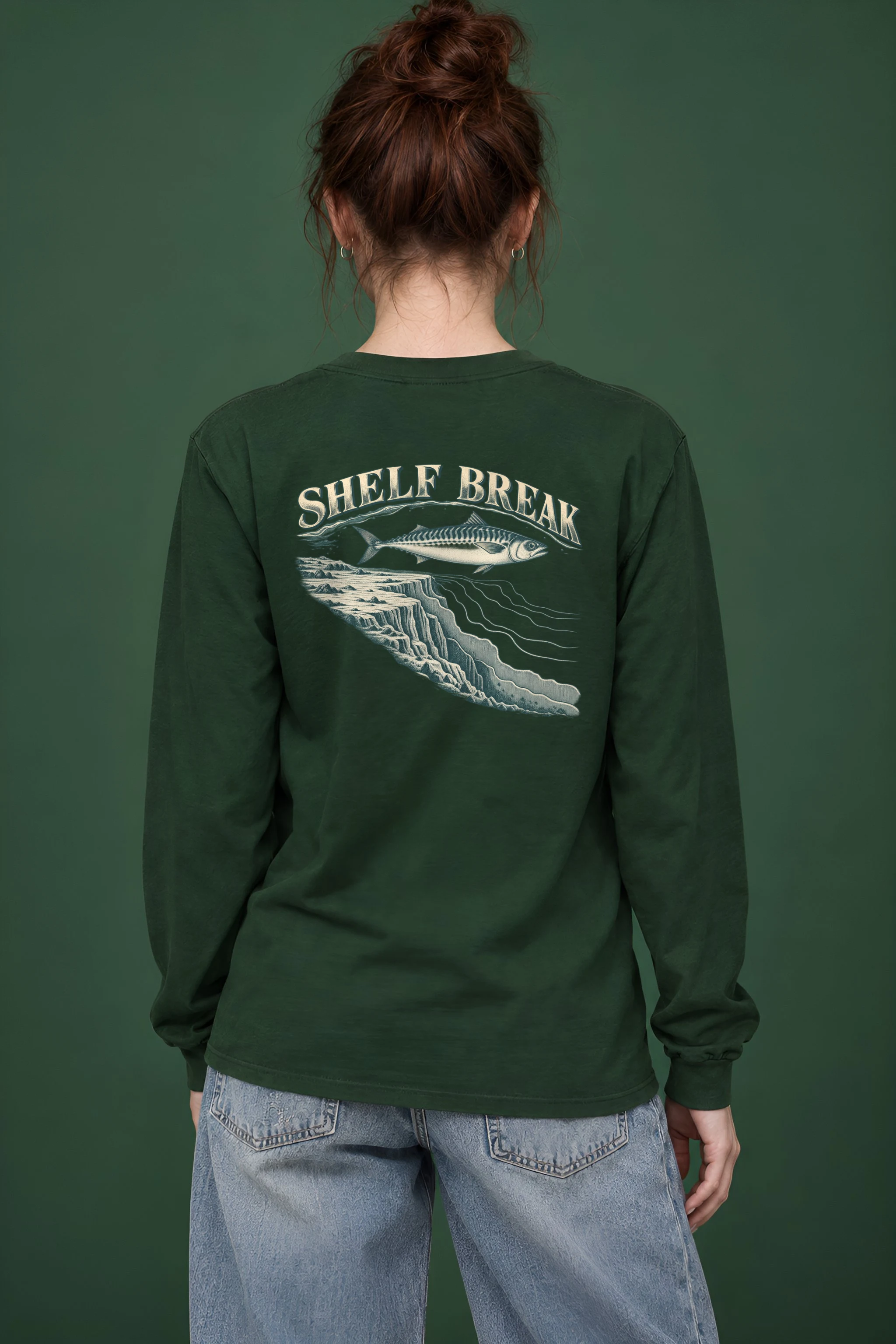 "Shelf Break" Unisex Longsleeve T-shirt