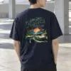 "Shell Beach Paradise" Heavyweight Unisex Crewneck T-shirt | Gildan 5000
