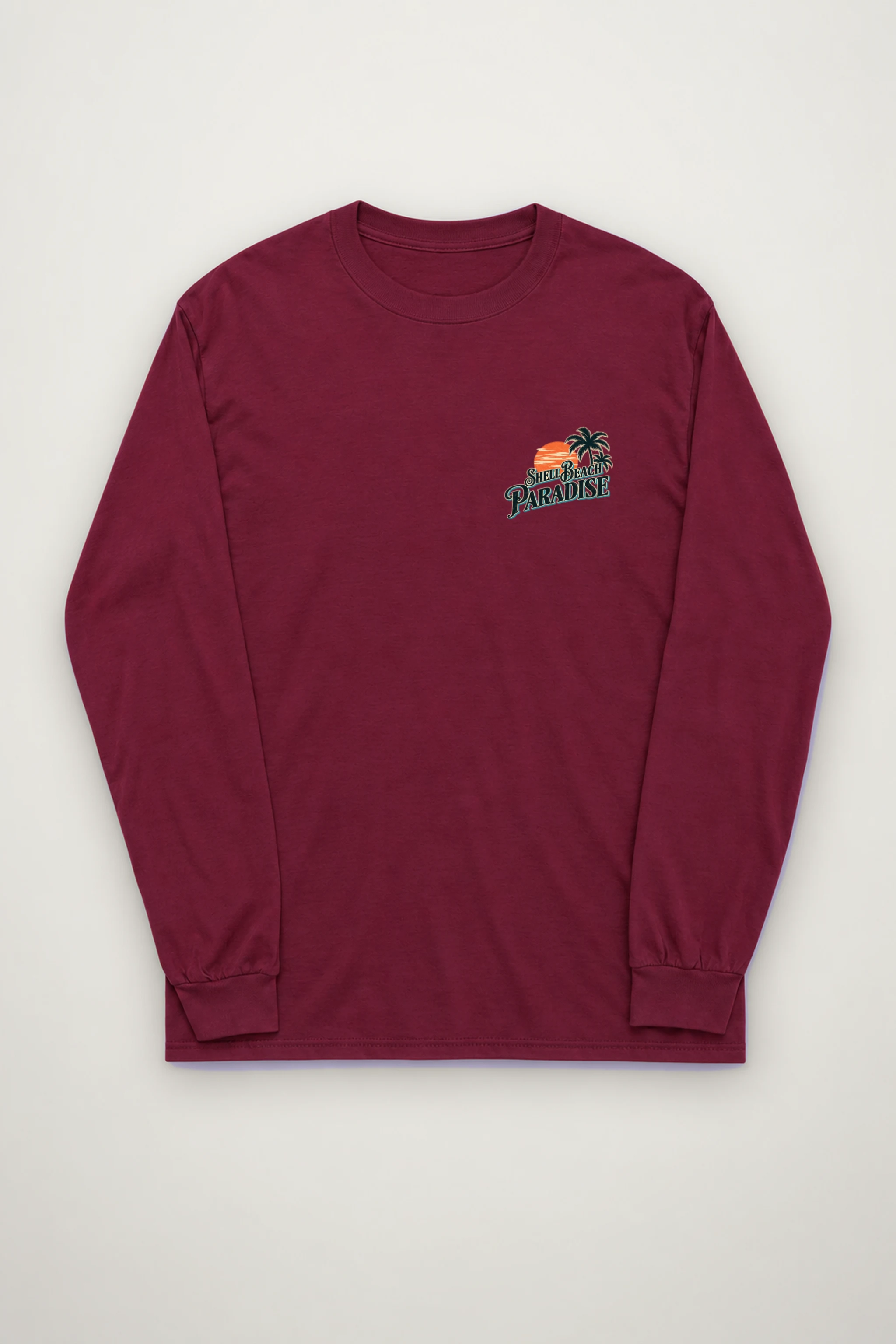 "Shell Beach Paradise" Unisex Longsleeve T-shirt
