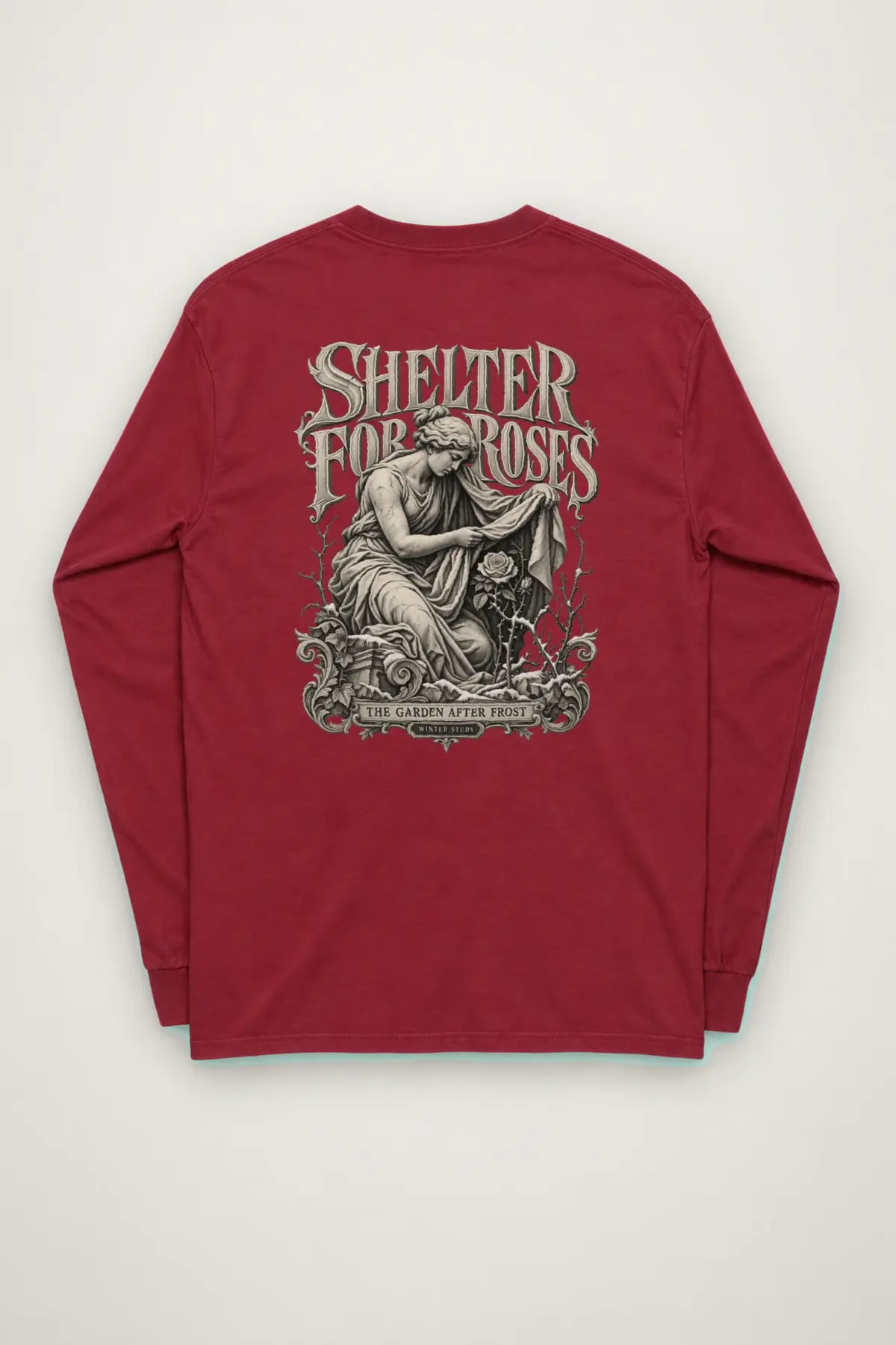 "Shelter For Roses" Unisex Longsleeve T-shirt