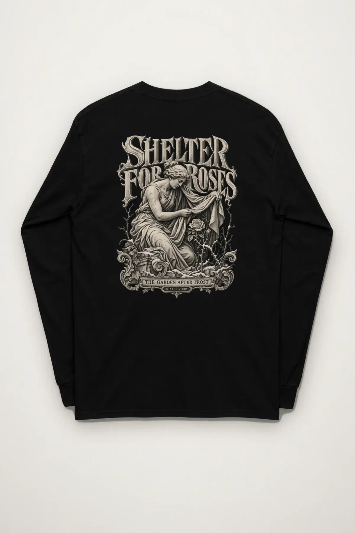 "Shelter For Roses" Unisex Longsleeve T-shirt