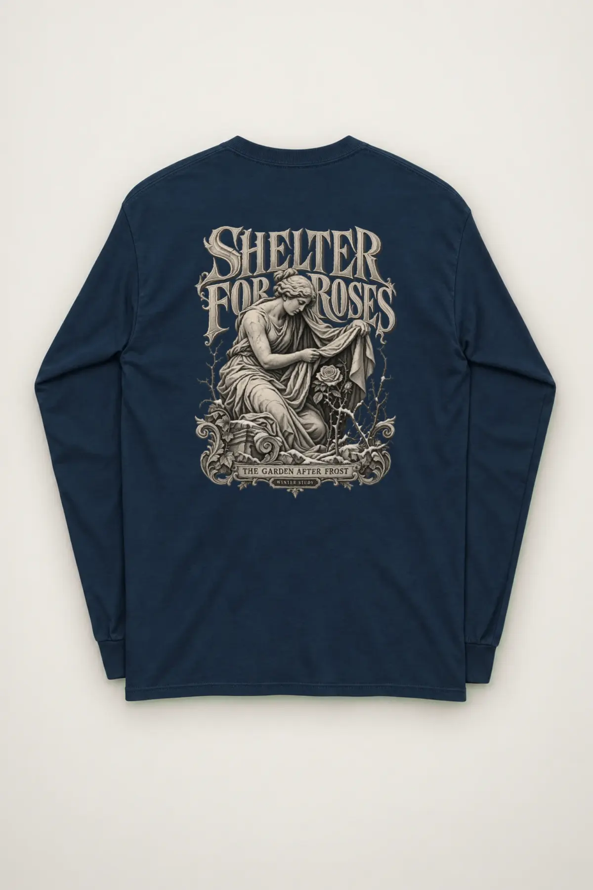 "Shelter For Roses" Unisex Longsleeve T-shirt