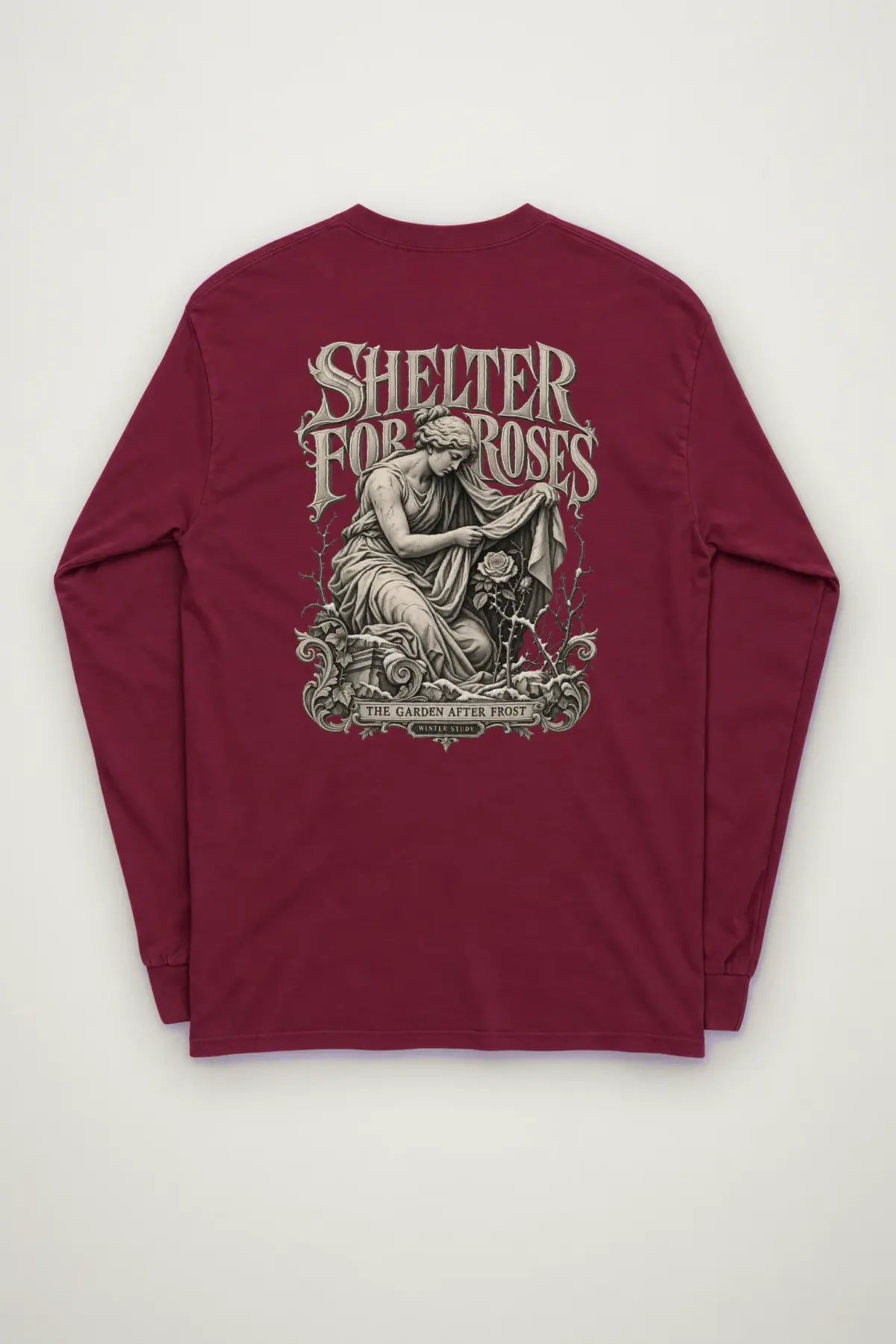 "Shelter For Roses" Unisex Longsleeve T-shirt