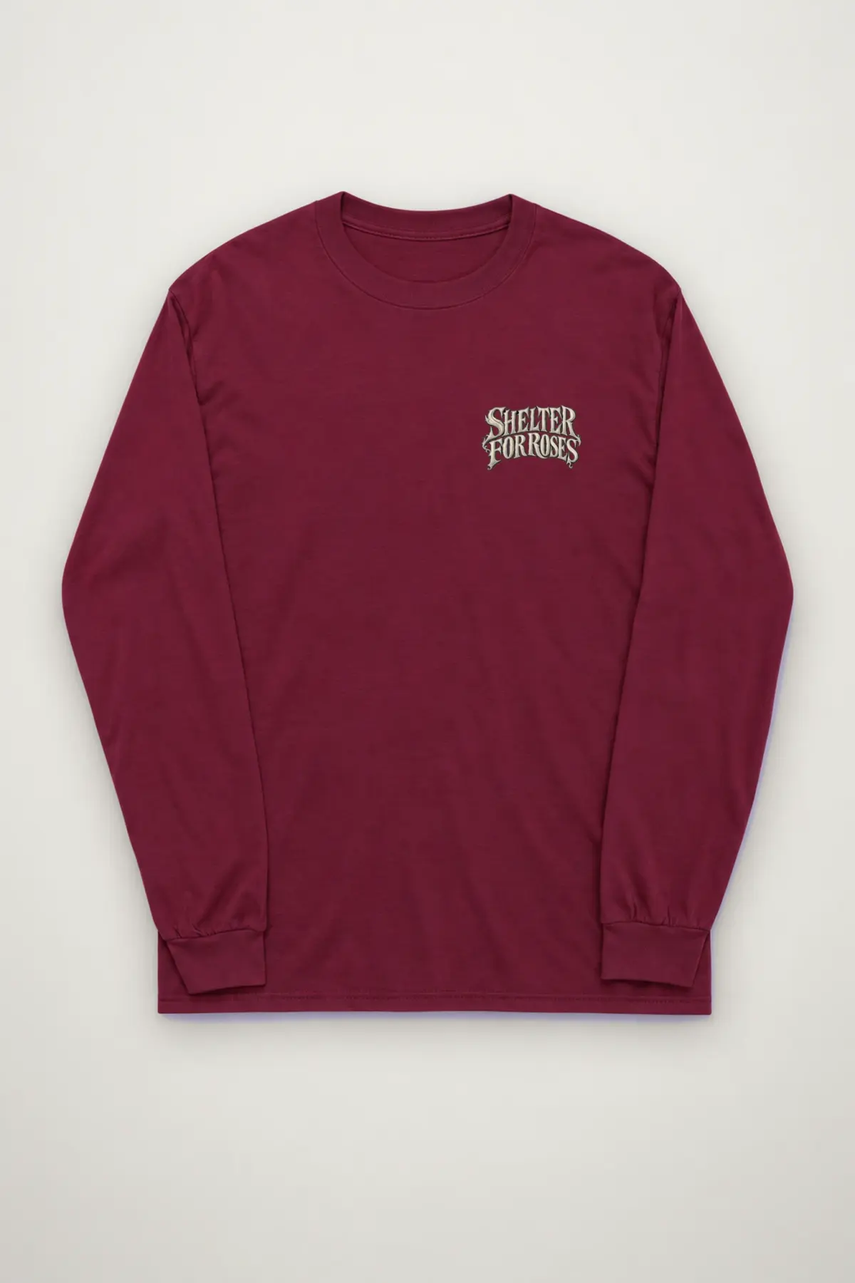 "Shelter For Roses" Unisex Longsleeve T-shirt