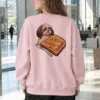"Shih Tzu Toast" Heavy Blend Unisex Crewneck Sweatshirt | Gildan 18000