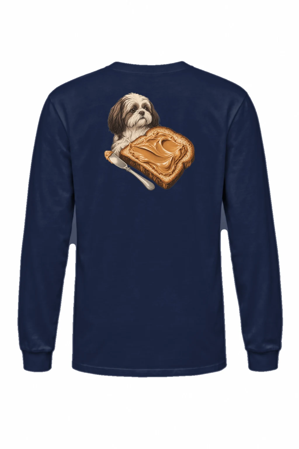 "Shih Tzu Toast" Unisex Longsleeve T-shirt | Gildan 2400