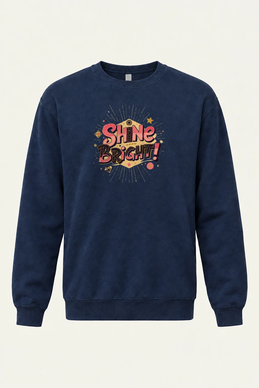 "Shine Bright" Heavy Blend Unisex Crewneck Sweatshirt | Gildan 18000