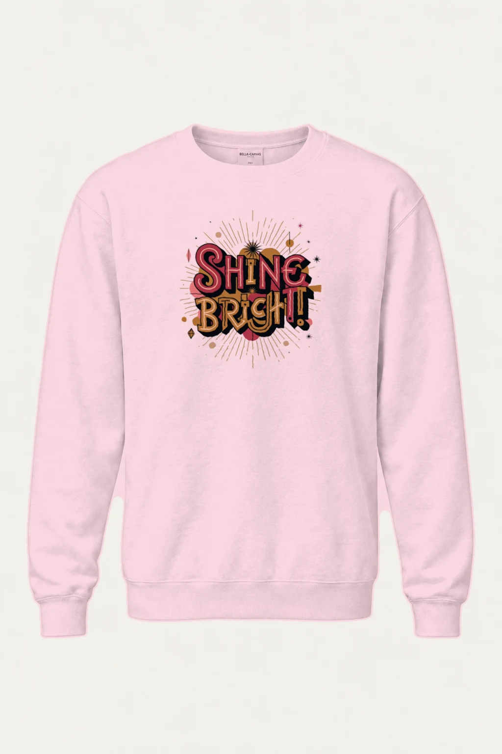 "Shine Bright Sunburst" Heavy Blend Unisex Crewneck Sweatshirt | Gildan 18000