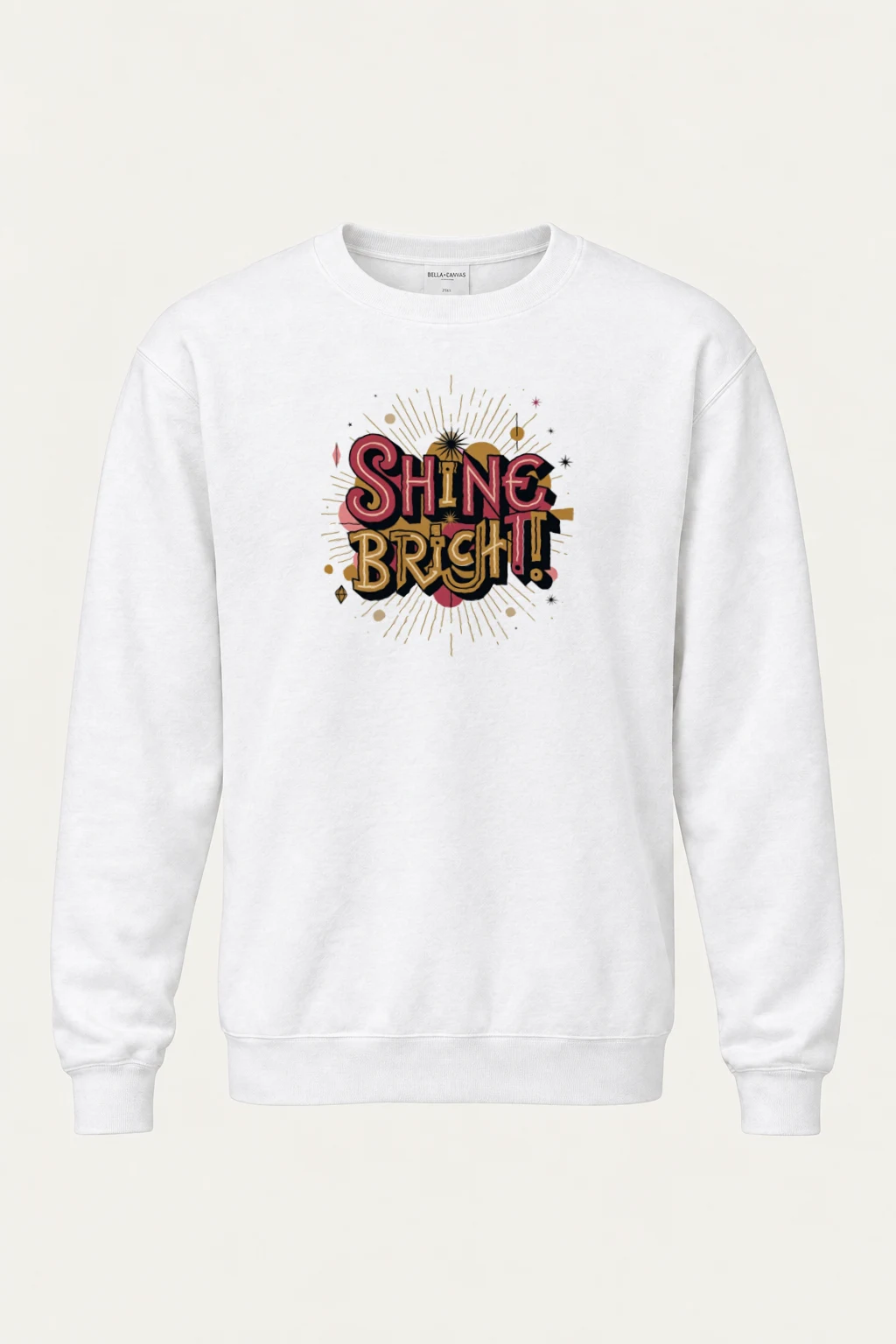 "Shine Bright Sunburst" Heavy Blend Unisex Crewneck Sweatshirt | Gildan 18000