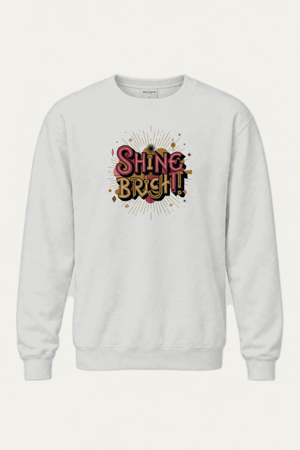 "Shine Bright Sunburst" Heavy Blend Unisex Crewneck Sweatshirt | Gildan 18000