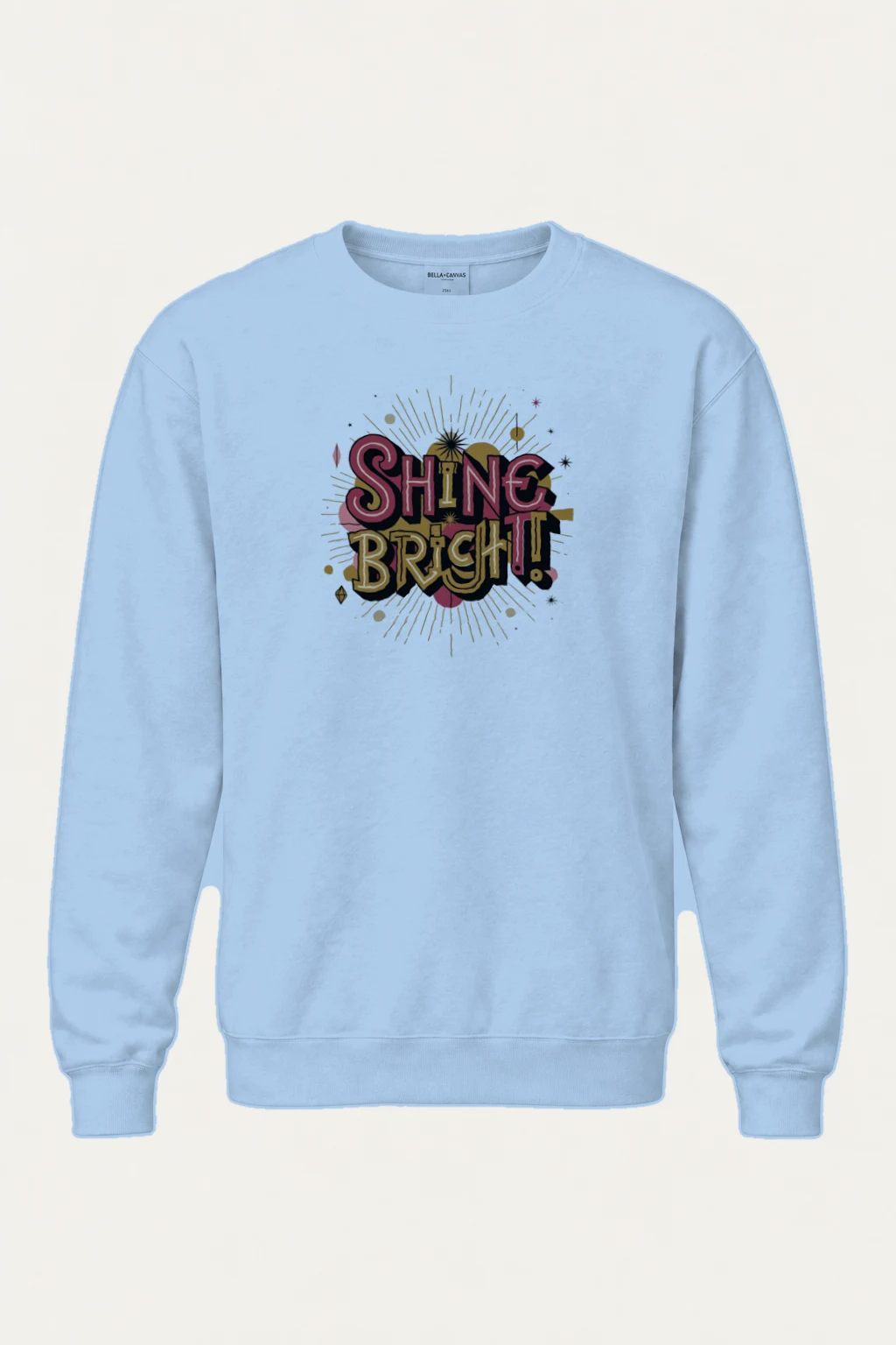 "Shine Bright Sunburst" Heavy Blend Unisex Crewneck Sweatshirt | Gildan 18000