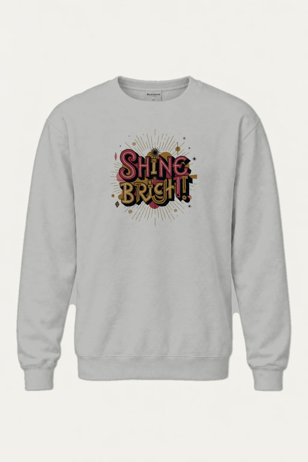"Shine Bright Sunburst" Heavy Blend Unisex Crewneck Sweatshirt | Gildan 18000