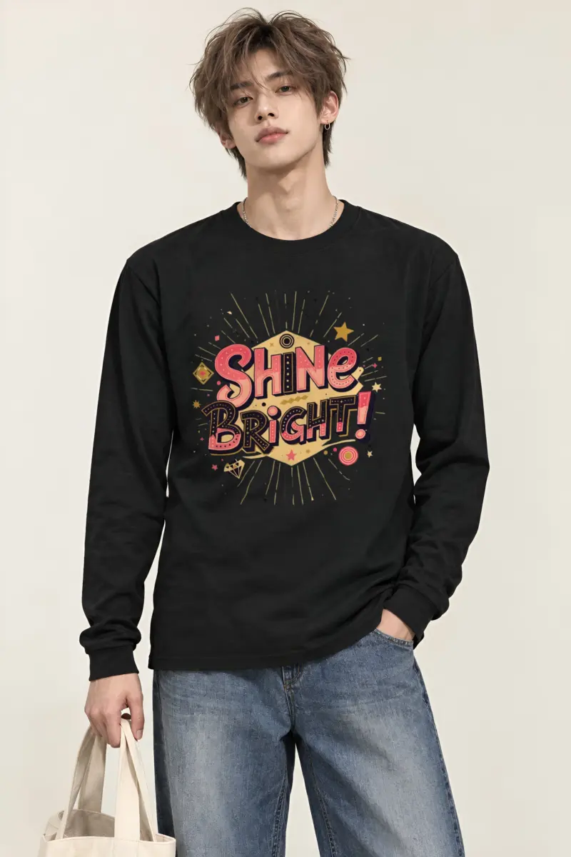 "Shine Bright" Unisex Longsleeve T-shirt