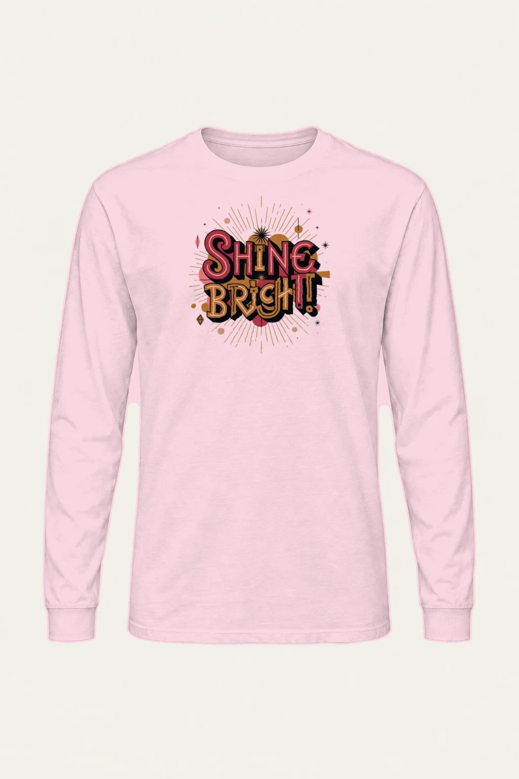 "Shine Bright" Unisex Longsleeve T-shirt | Gildan 2400