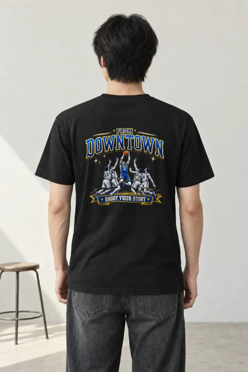 "Shoot Your Story" Heavyweight Unisex Crewneck T-shirt | Gildan 5000